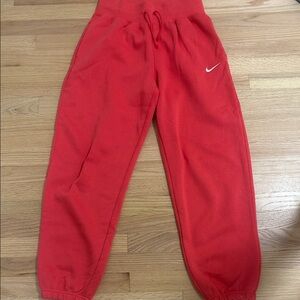 Nike Red Sweatpants